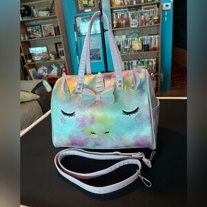 Unbranded Pastel Unicorn Satchel Bag with Removable Strap